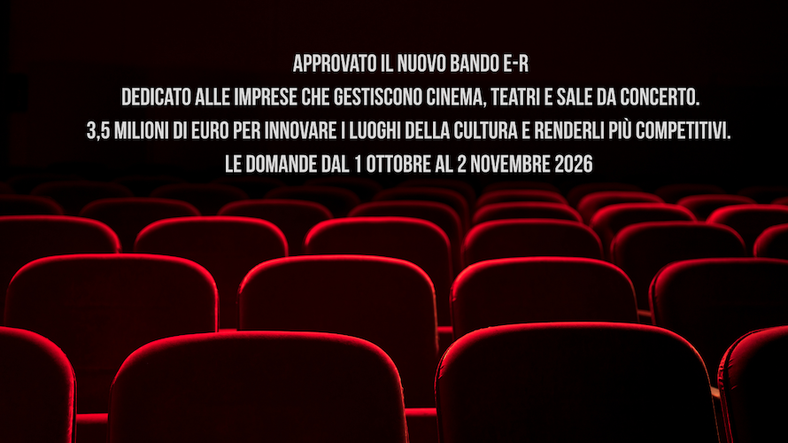 Sostegno alle sale cinematografiche – Emilia-Romagna