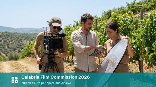 Regolamento 2026 – Contributi alle opere audiovisive in Calabria